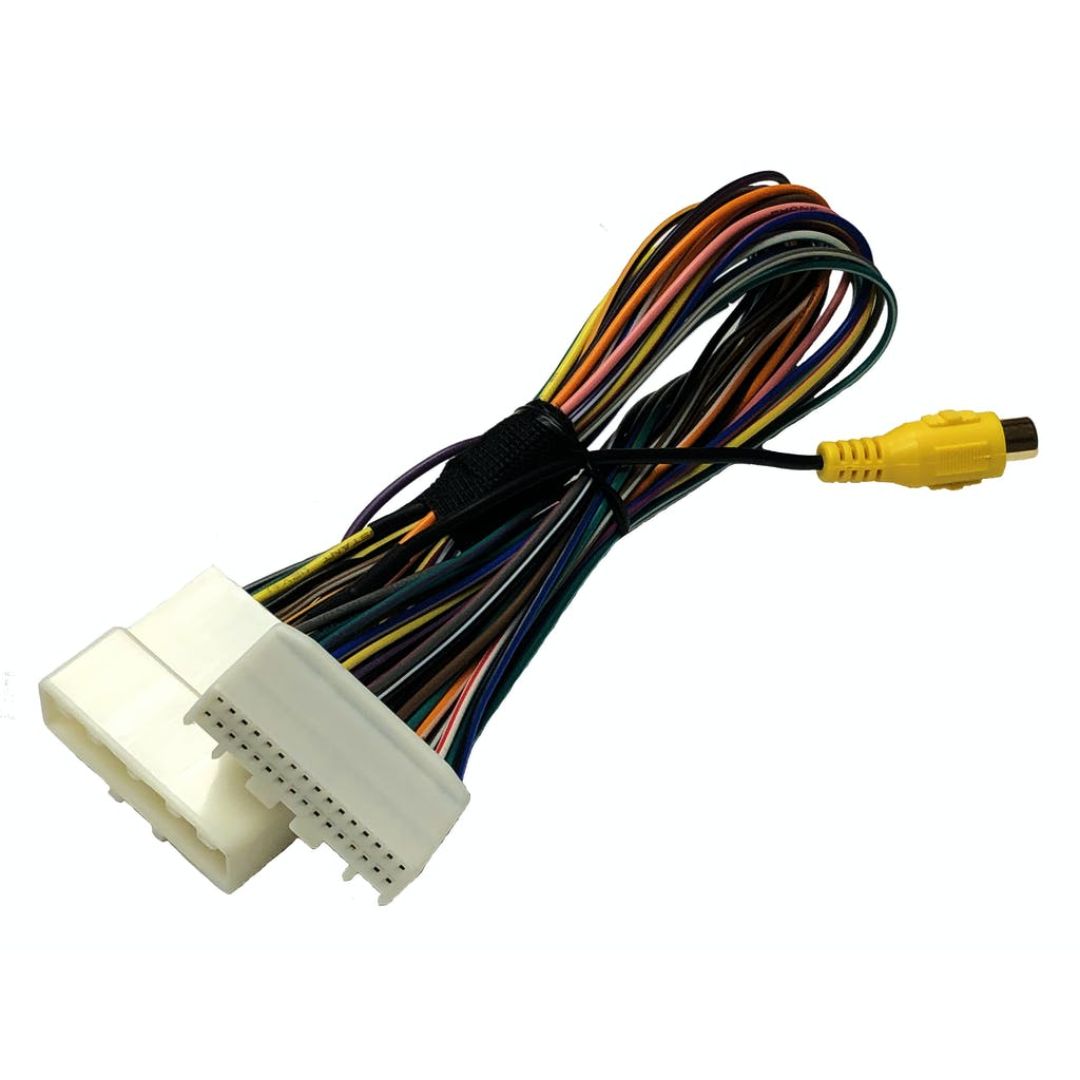 Crux RVCNS-74U, Sightline Safety-View Integration Rear-View Integration with Universal License Plate Camera for Nissan Vehicles with 4.3" Screen