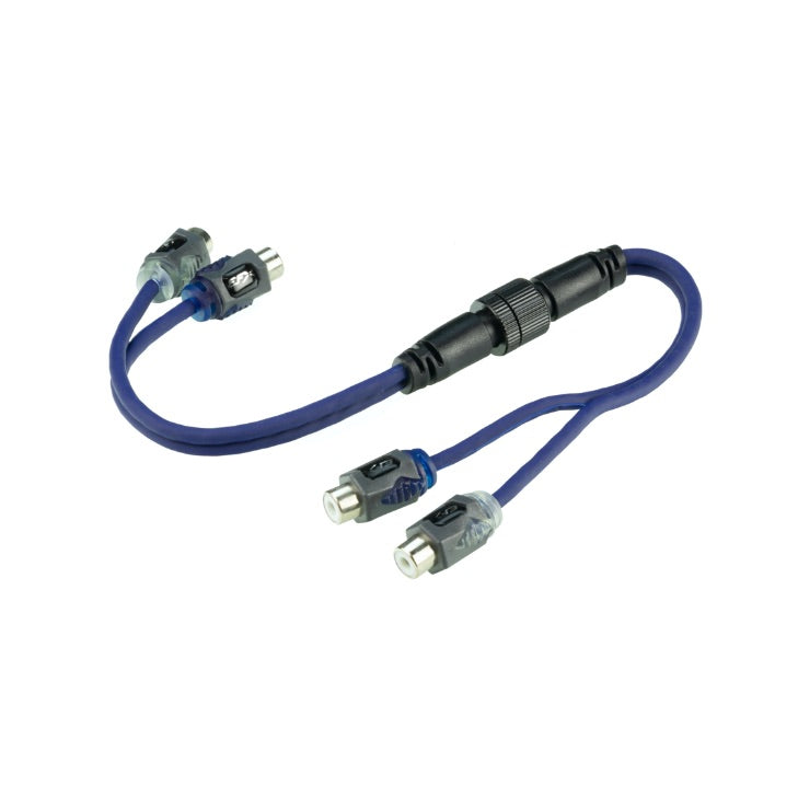 EFX by Scosche RWPRCA, Rogue 2F-2M Power Sports & Marine Twisted Weatherproof RCA Connector