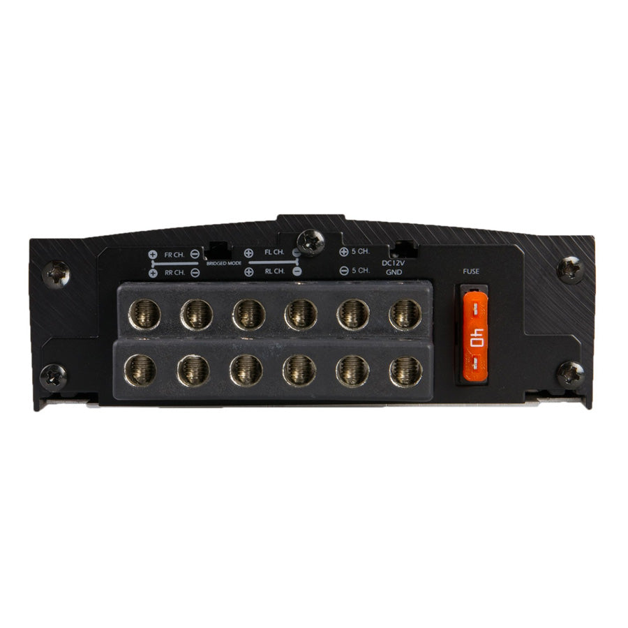 Power Acoustik RZ5-2500D, 5 Channel Class D Full Range, Small Size, Hi End Amplifier - 2500W