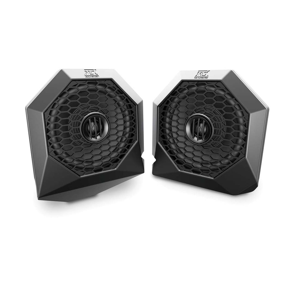 MTX RZRPOD65, 6.5" All-Weather Speaker Pod 75 Watts RMS, 4 - Pair (for 2014+ Polaris RZR)