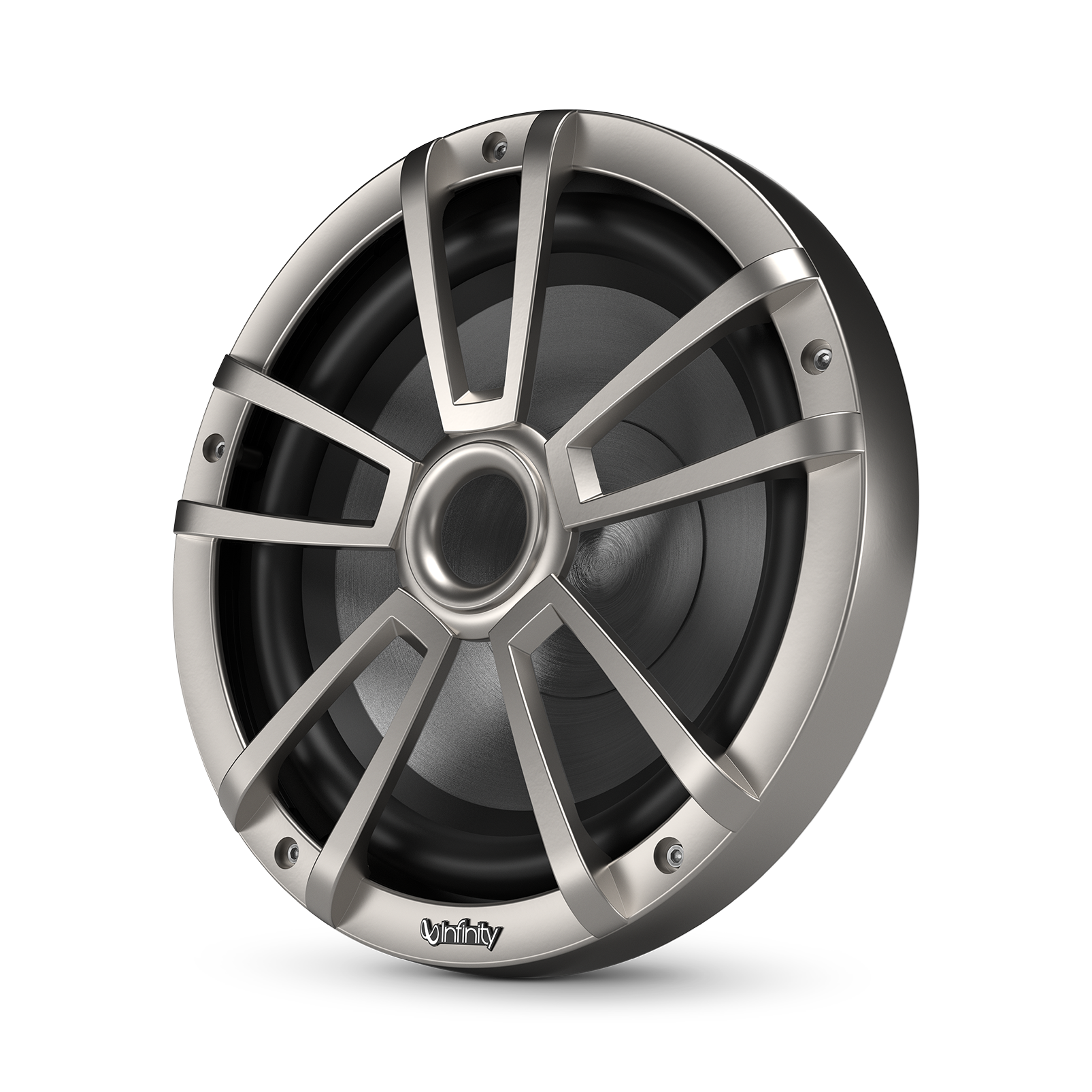 Infinity 1022MLT, 10" Marine subwoofer w/ RGB Lighting - Titanium