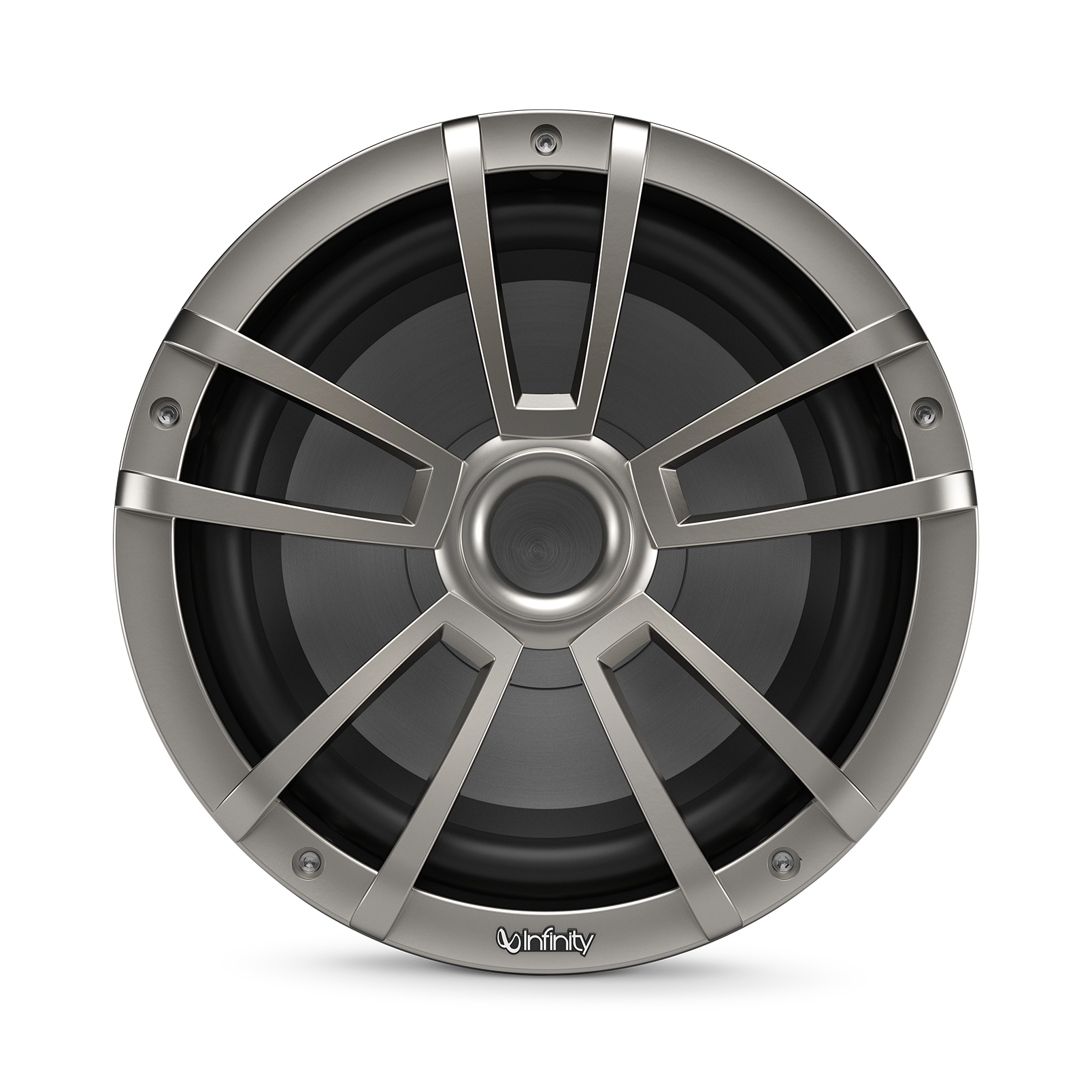 Infinity 1022MLT, 10" Marine subwoofer w/ RGB Lighting - Titanium