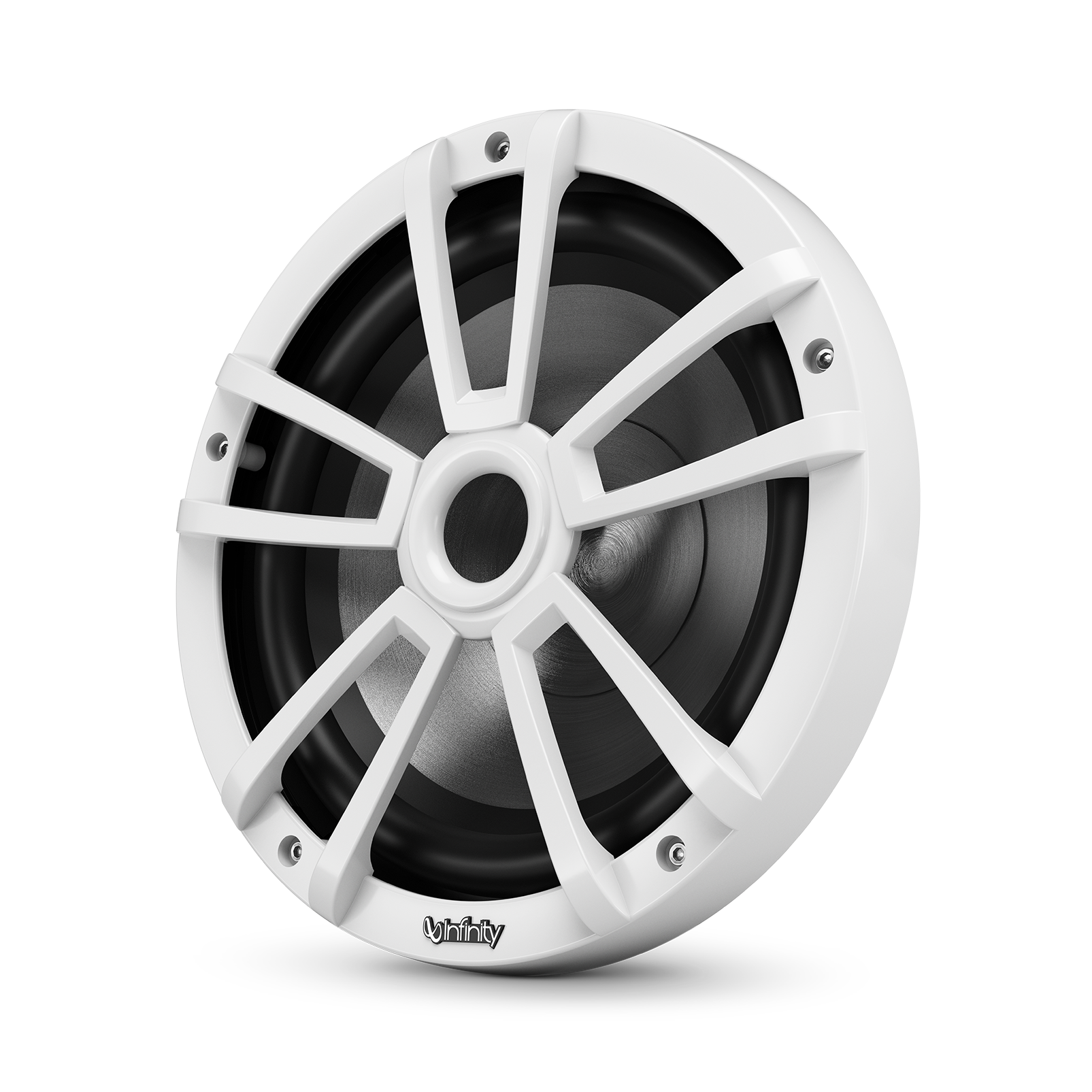 Infinity 1022MLW, 10" Marine Subwoofer w/ RGB Lighting - White