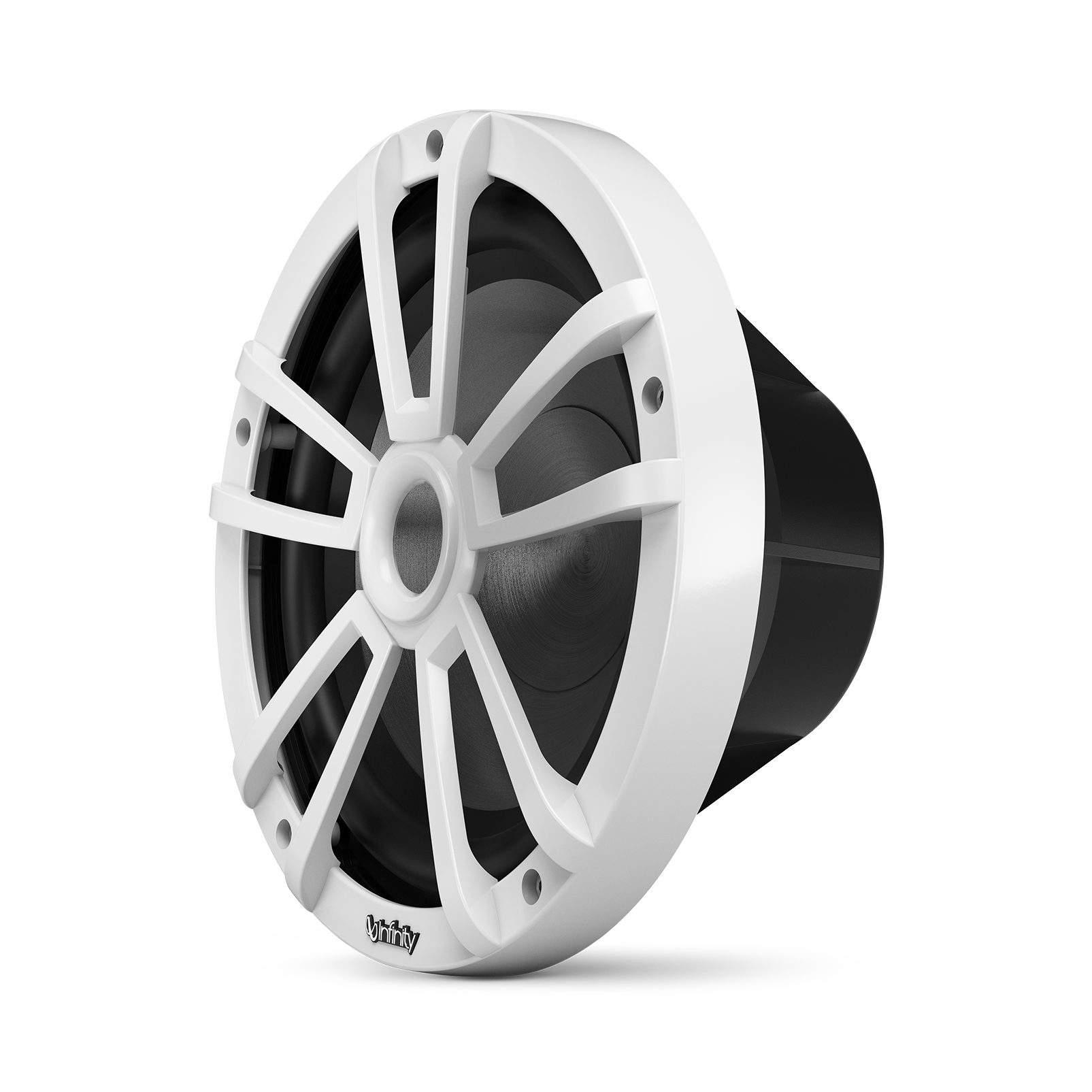 Infinity 1022MLW, 10" Marine Subwoofer w/ RGB Lighting - White