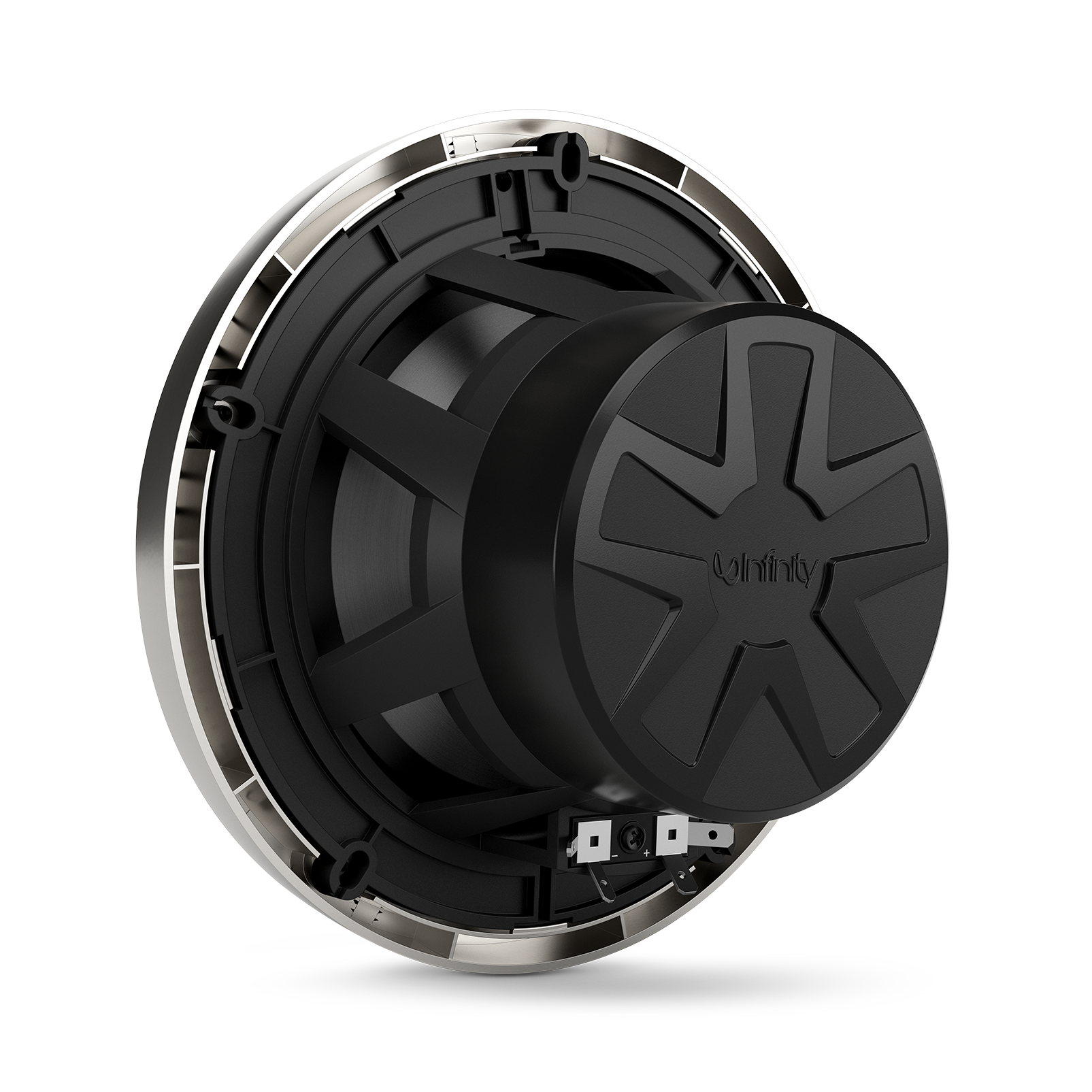 Infinity 622MLT, 6.5" 2-Way Marine Coaxial Speaker w/ RGB lighting - Titanuim