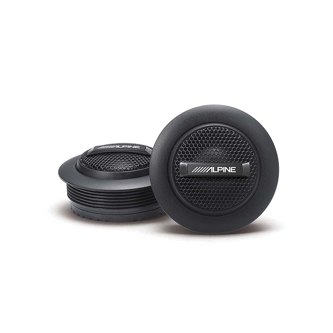 Alpine S-S10TW, S Series 1" Component Dome Tweeter - 240W
