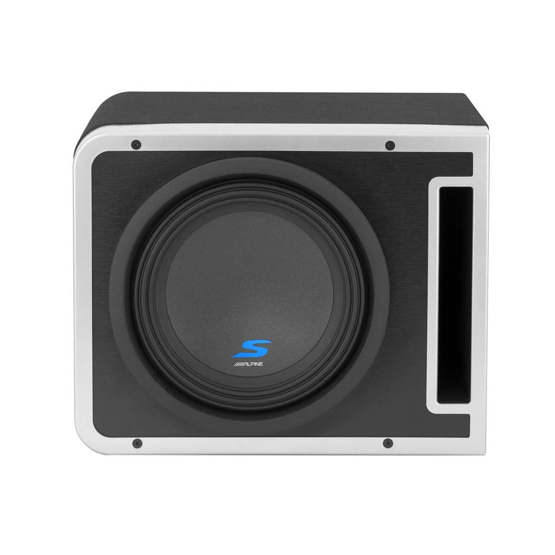 Alpine S-SB12V, Halo Sound S Series Single 12" Loaded Subwoofer Enclosure - 600W