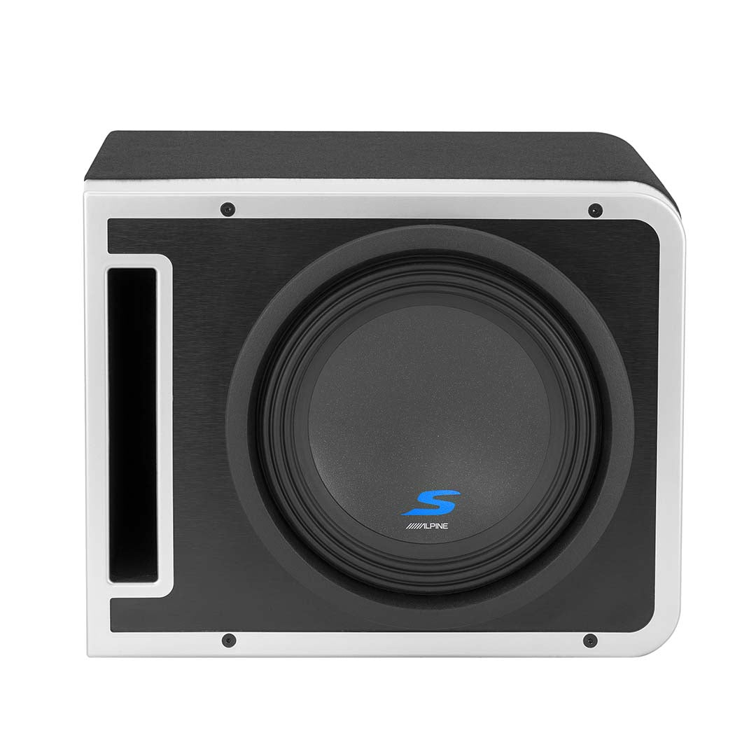 Alpine S-SB12V, Halo Sound S Series Single 12" Loaded Subwoofer Enclosure - 600W