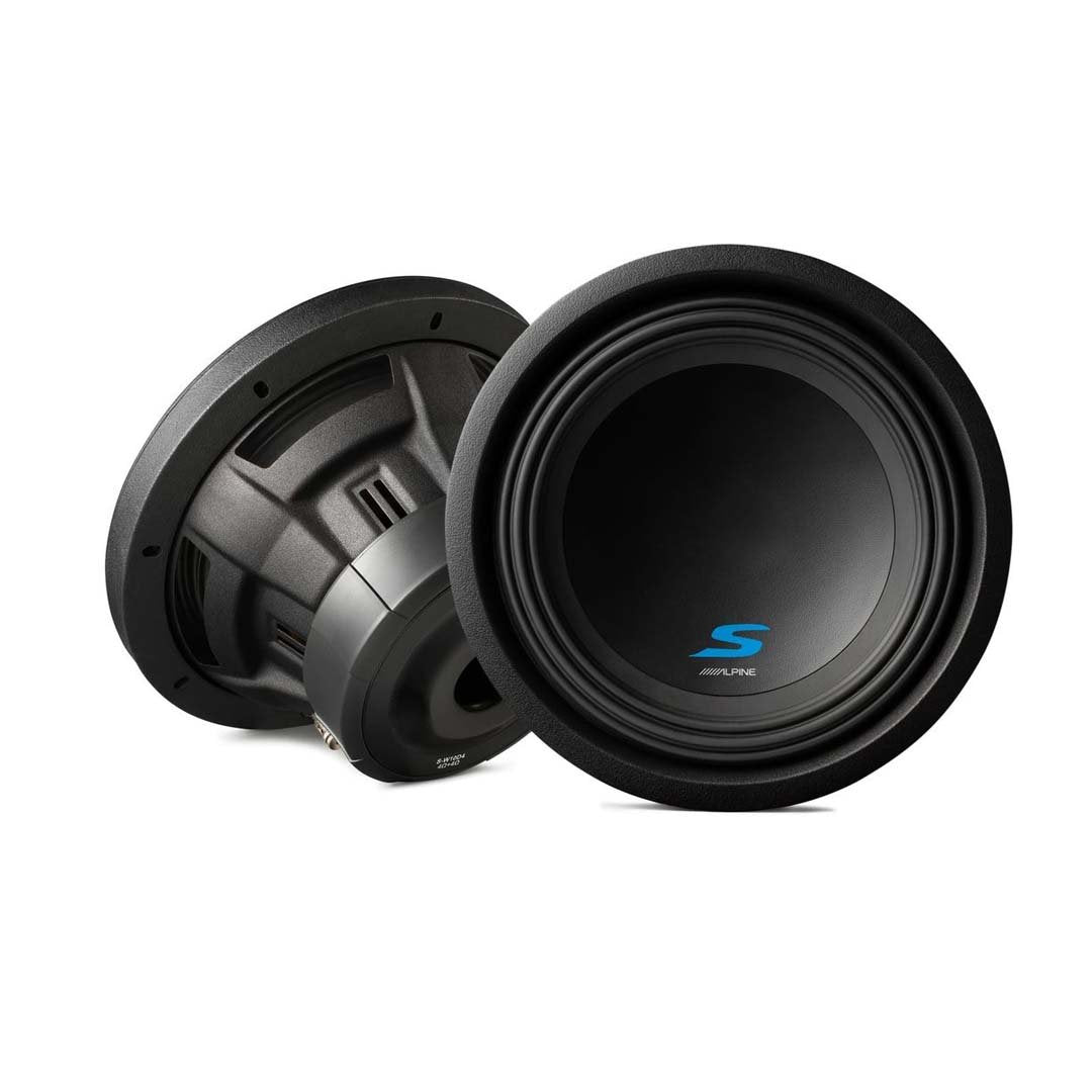 Alpine S-W12D2, S Series Dual 2 Ohm Voice Coil 1800 Watts Subwoofer, 12"