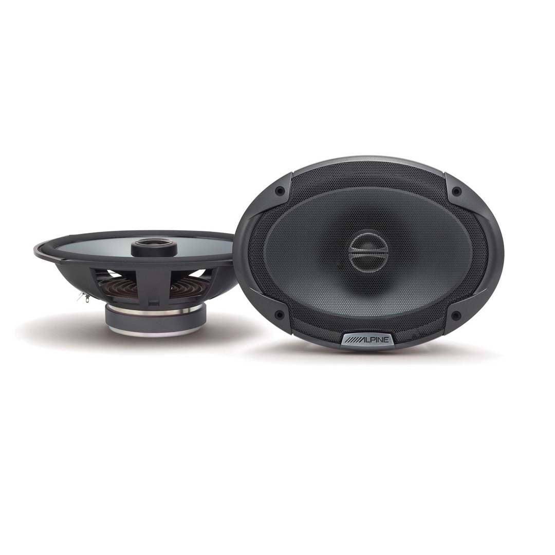 Alpine SPE-6090, Type E 6x9" 2-Way Coaxial Speaker System, 300 Watts