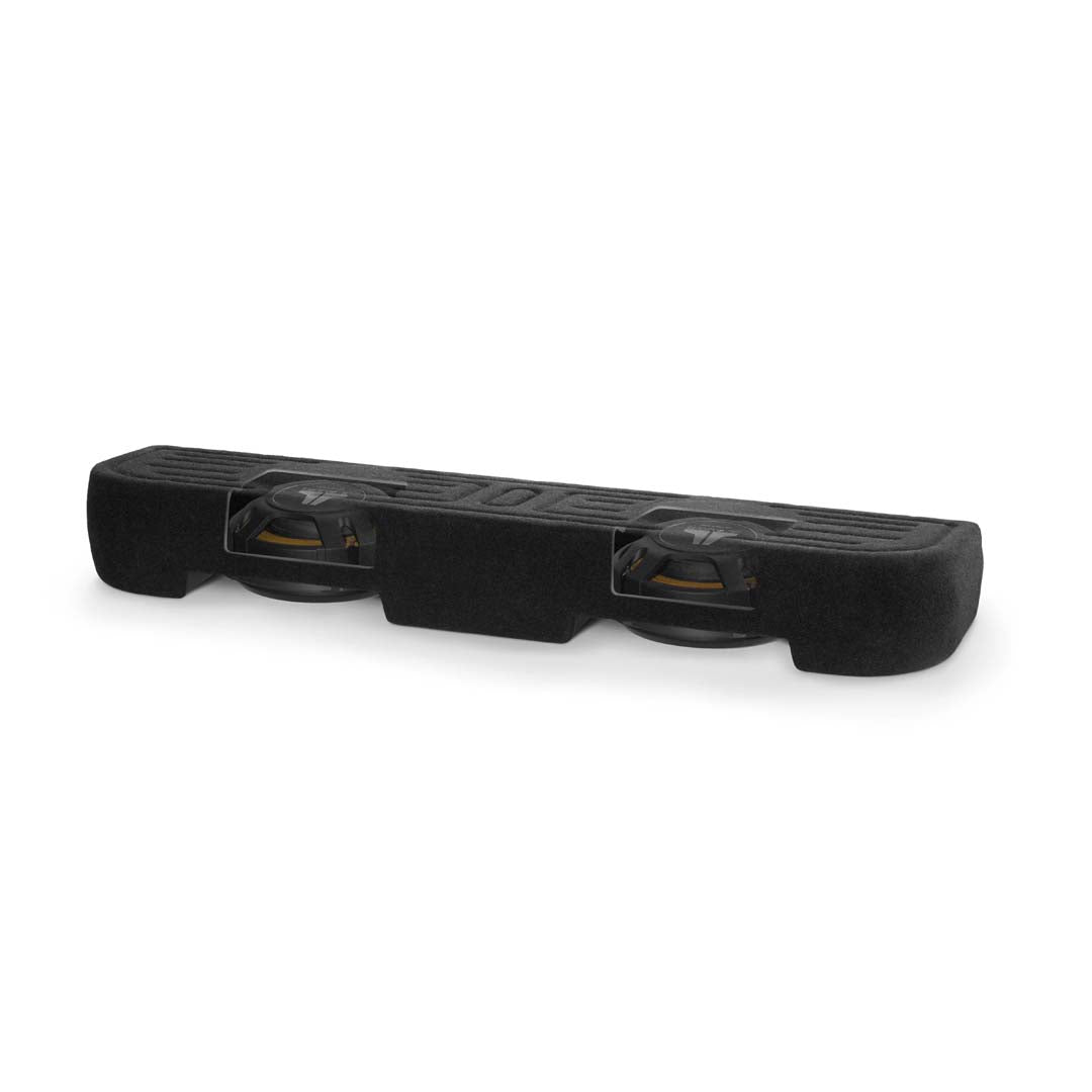 JL Audio SB-F-150-SCDBL/12TW3/BK, Stealthbox® for 2009-Up Ford F-150 SuperCrew / 2017-Up SuperDuty Crew Cab