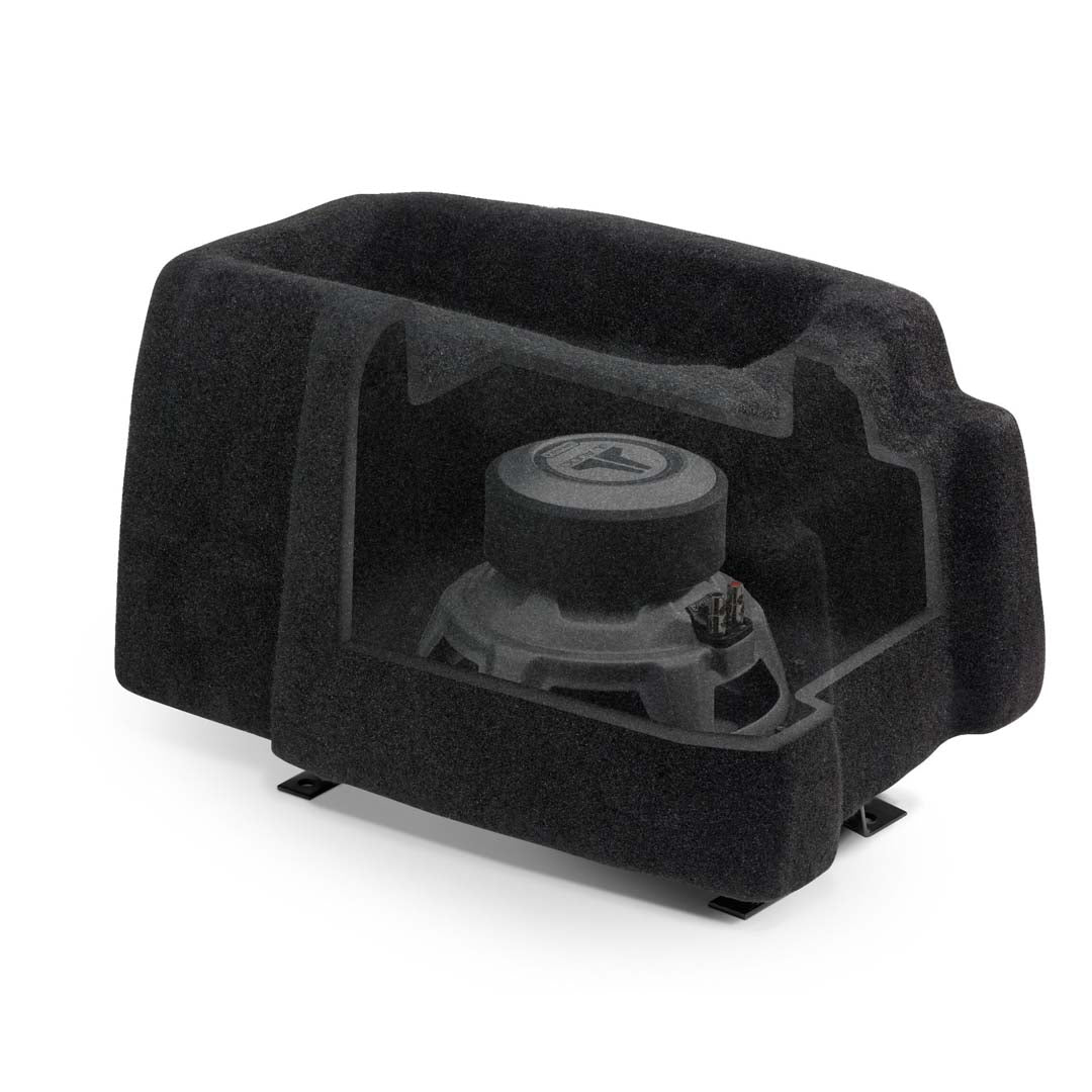 JL Audio SB-F-SUPRCNSL/10W3v3, Stealthbox for 1998-2007 Ford SuperDuty & 2000-2007 Ford excursion with front bucket seats, 10W3v3, 500W
