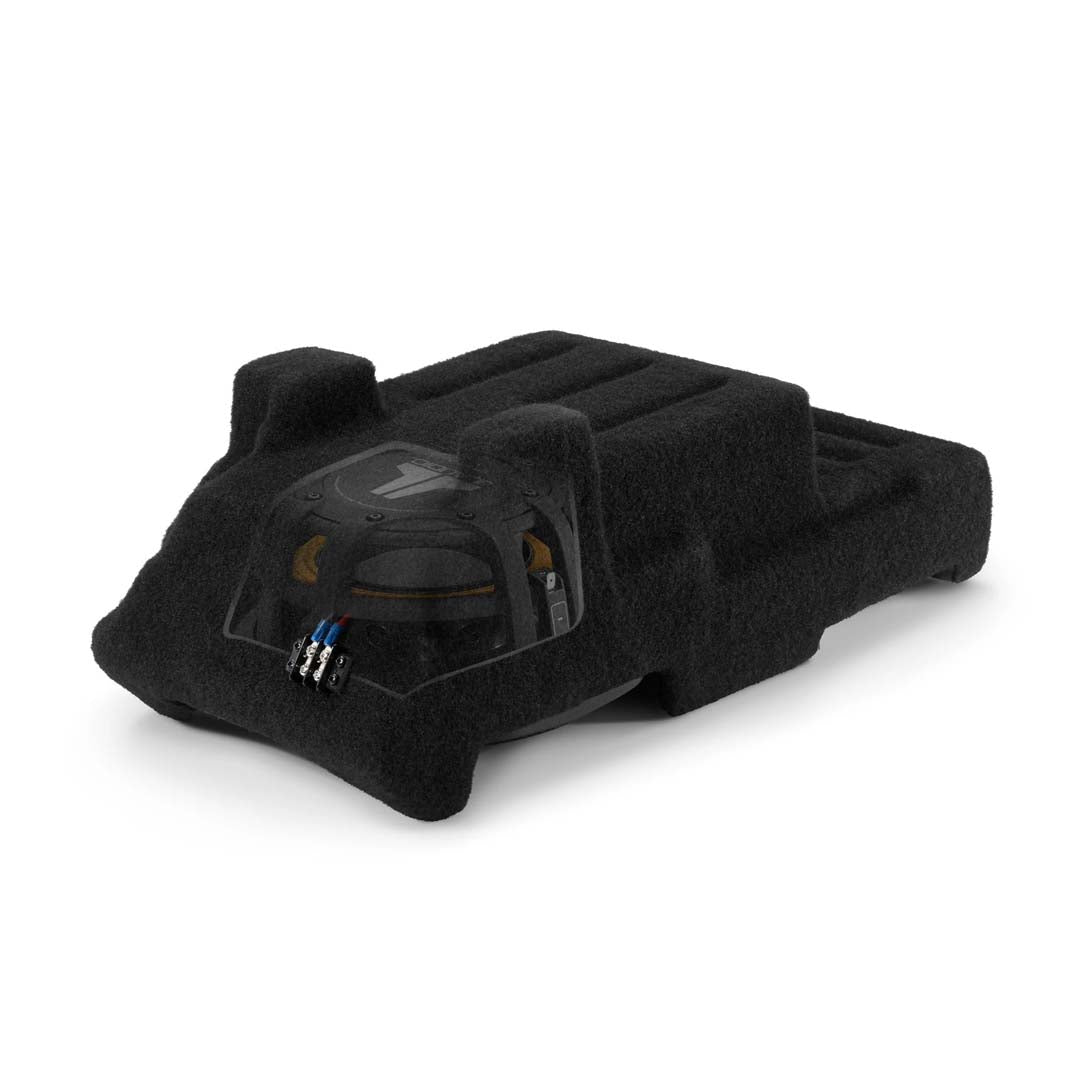 JL Audio SB-GM-3GSLVCNSL/10TW1, Stealthbox for 2014-Up Chevrolet Silverado / GMC Sierra with Front Bucket Seats and Factory Console, 10TW1, 300W