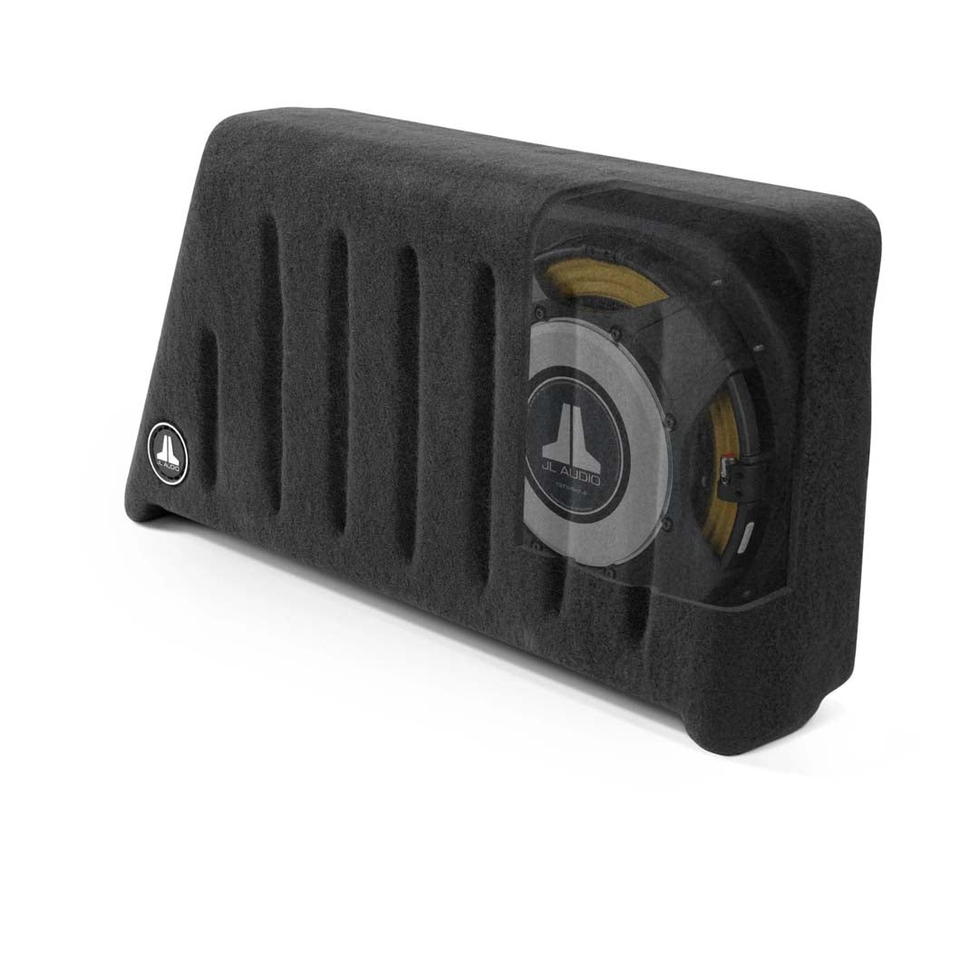 JL Audio SB-J-UNLTD4D/13TW5v2/DG, Stealthbox for 2007-2012 Jeep Wrangler Unlimited with Gray Trunk, 13TW5v2, 600W
