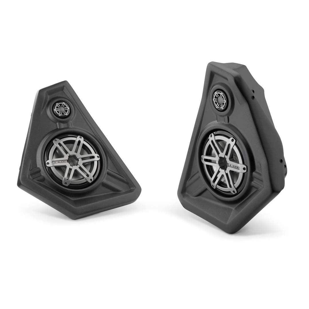 JL Audio SB-POL-SLINGSPKR/M770, Stealthbox for 2017-Up Polaris Slingshot, Speaker Pods, MM770 Component Speakers, 100W