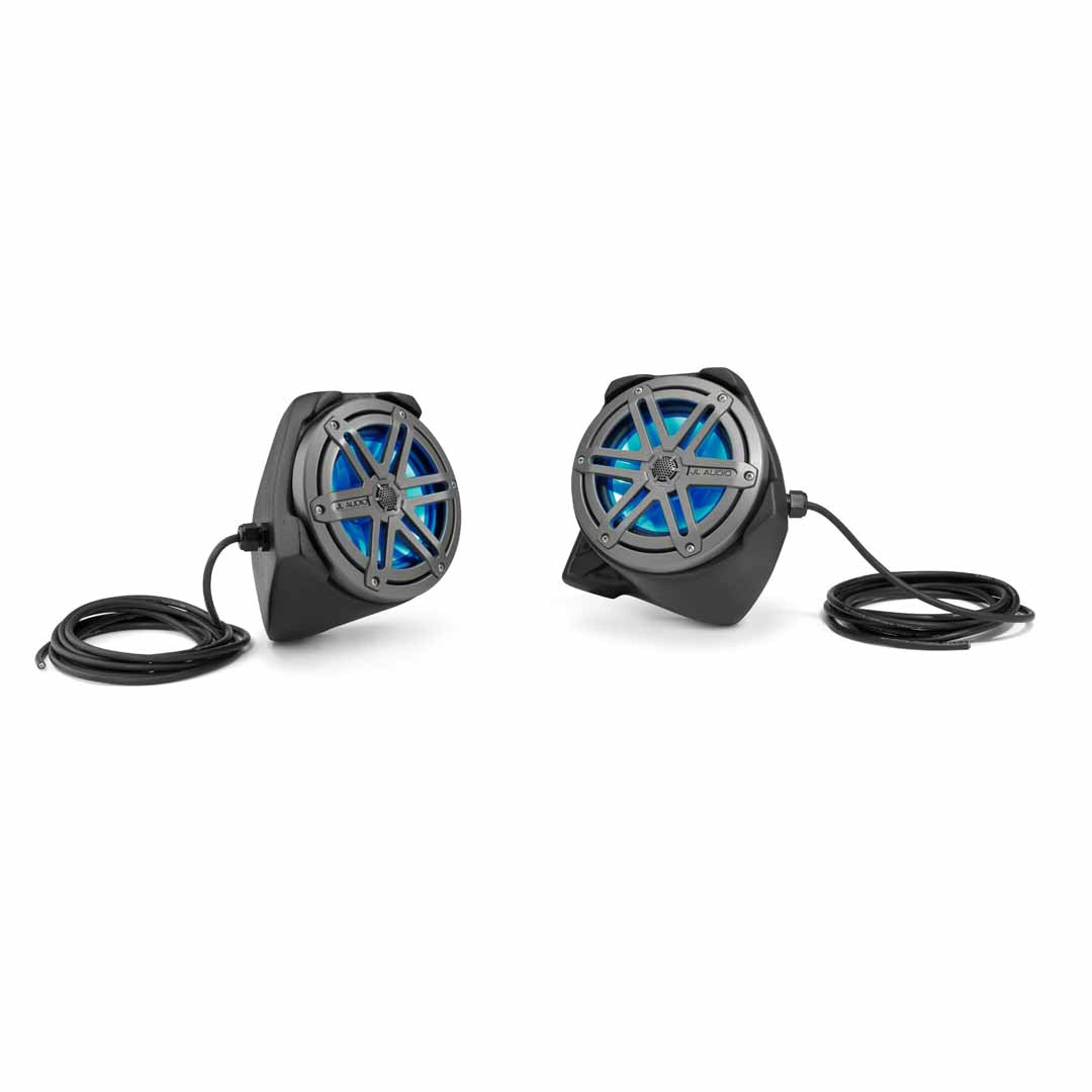 JL Audio SB-Y-YXZ1SPKR/MX650, Stealthbox for 2016-Up Yamaha YXZ1000R, MX650 Speakers, 60W