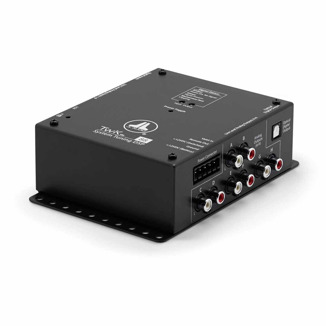 JL Audio TwK-88, System Tuning DSP, 8-ch. Analog & Digital Inputs / 8-ch. Analog Outputs