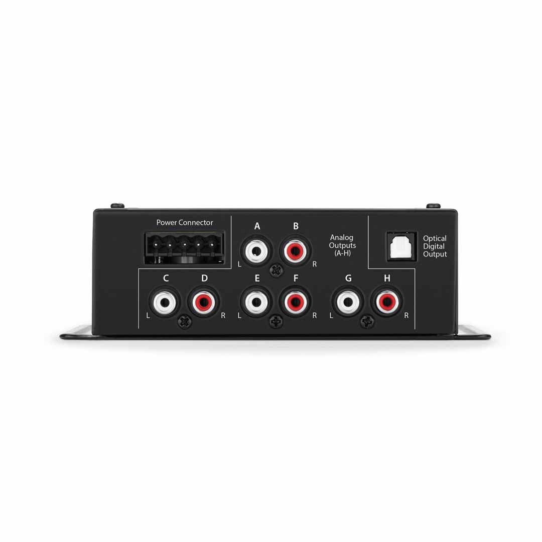 JL Audio TwK-D8, System Tuning DSP, Digital INPUT ONLY / 8-ch. Analog Outputs