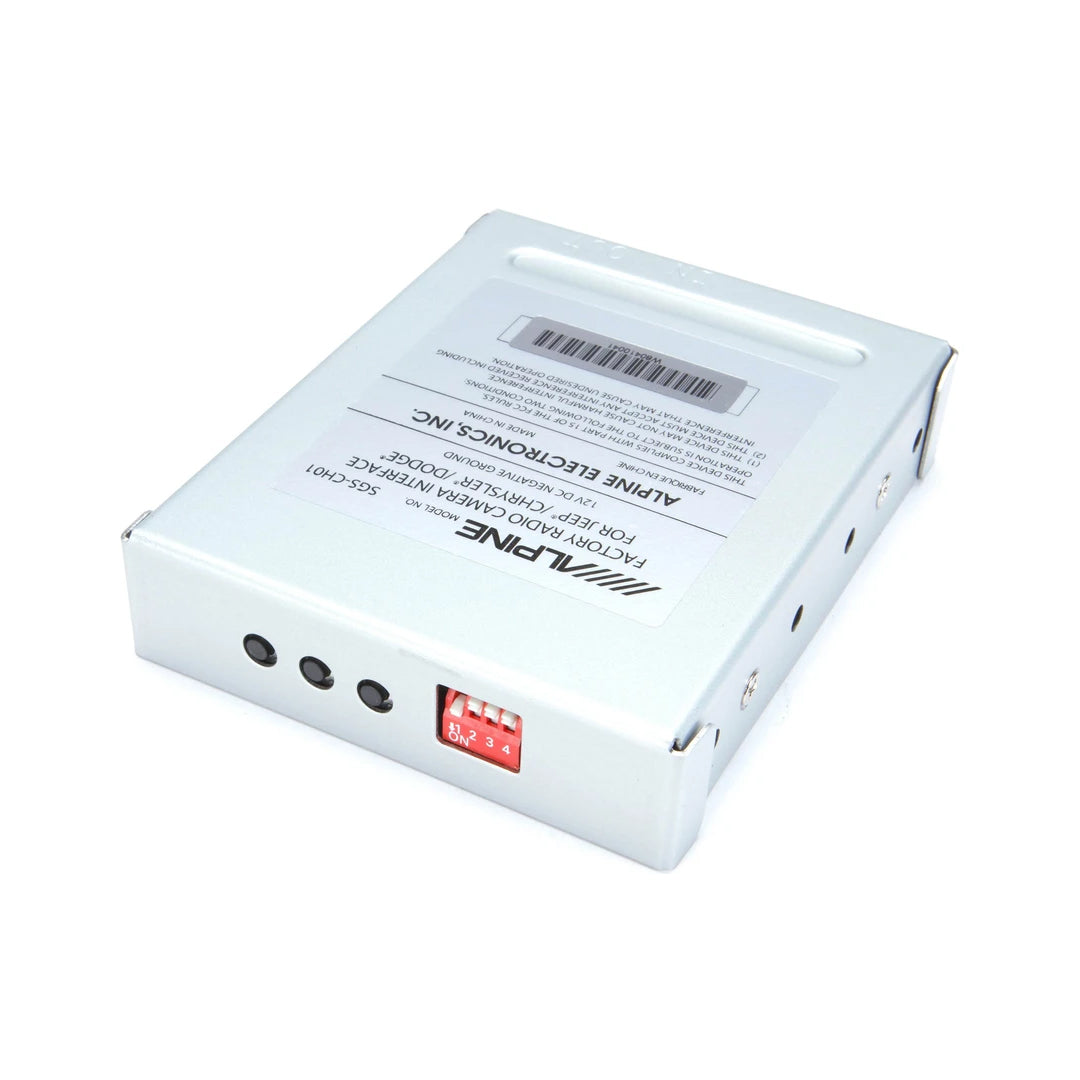 Alpine SGS-CH01, Factory Radio Camera Interface with Active Guide Line System for Jeep® Wrangler JK