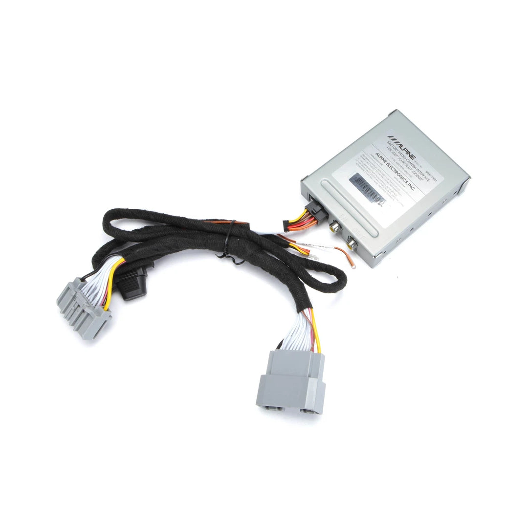 Alpine SGS-CH01, Factory Radio Camera Interface with Active Guide Line System for Jeep® Wrangler JK