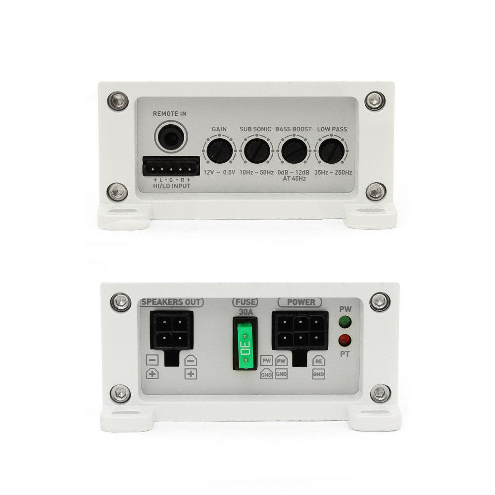 Soundstream SM1.700D, Stealth Marine Class D Monoblock Micro Size Amplifier - 700W Peak