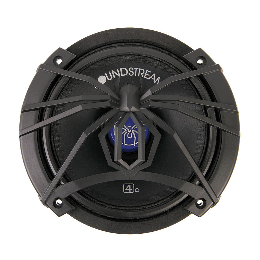 Soundstream SM.650, SM 6.5" Pro Audio Speaker, 200W, 4 Color Changeable