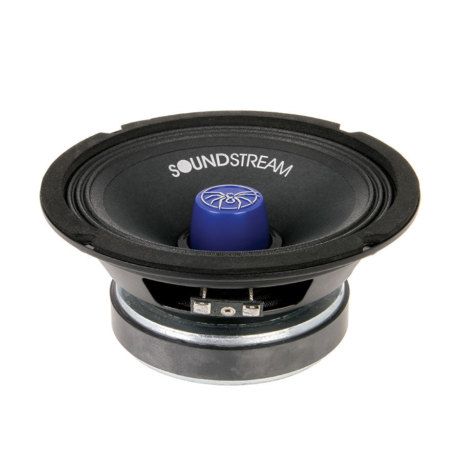 Soundstream SM.650C, SM 6.5" Pro Audio Components w/ Tweeters-Crossovers, 200w, 4 Color Changeable