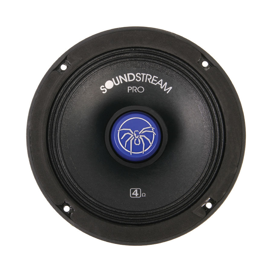 Soundstream SM.650PROC, SM Pro Die-Cast 6.5" Pro Audio Components w/ Tweeters-Crossovers, 250W, 4 Colors