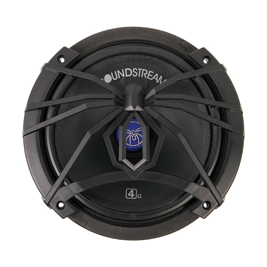 Soundstream SM.800PRO, SM Pro Die-Cast 8" Pro Audio Speaker, 400W, 4 Color Changeable