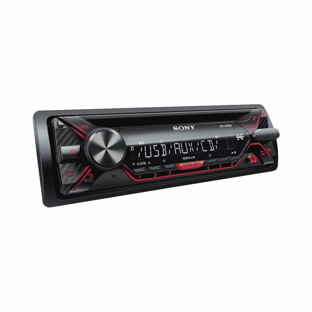 Sony CDX-G1200U, Single Din CD/AM/FM Car Stereo Front USB/AUX Input