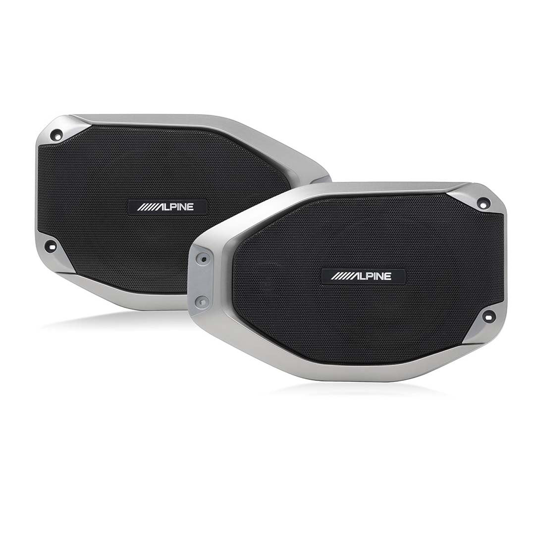Alpine SPV-65-JLT, Restyle Rear Soundbar Solution for Jeep Wrangler 2018-Up and Jeep Gladiator 2020-Up