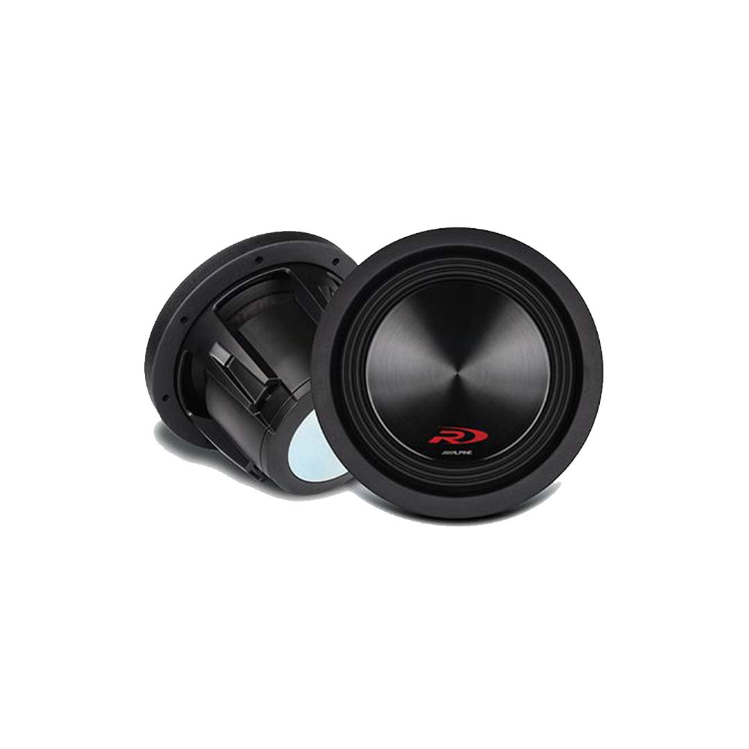 Alpine SWR-8D2, R Series Dual 2 Ohm Voice Coil 1000 Watts Subwoofer, 8"