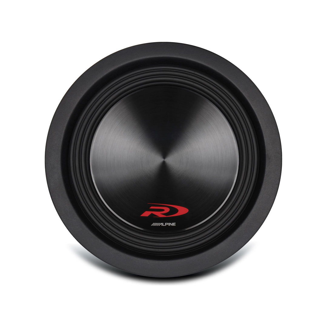 Alpine SWR-8D2, R Series Dual 2 Ohm Voice Coil 1000 Watts Subwoofer, 8"