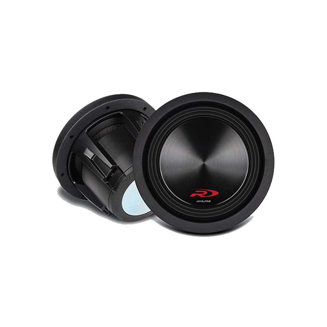 Alpine SWR-8D4, R Series Dual 4 Ohm Voice Coil 1000 Watts Subwoofer, 8"