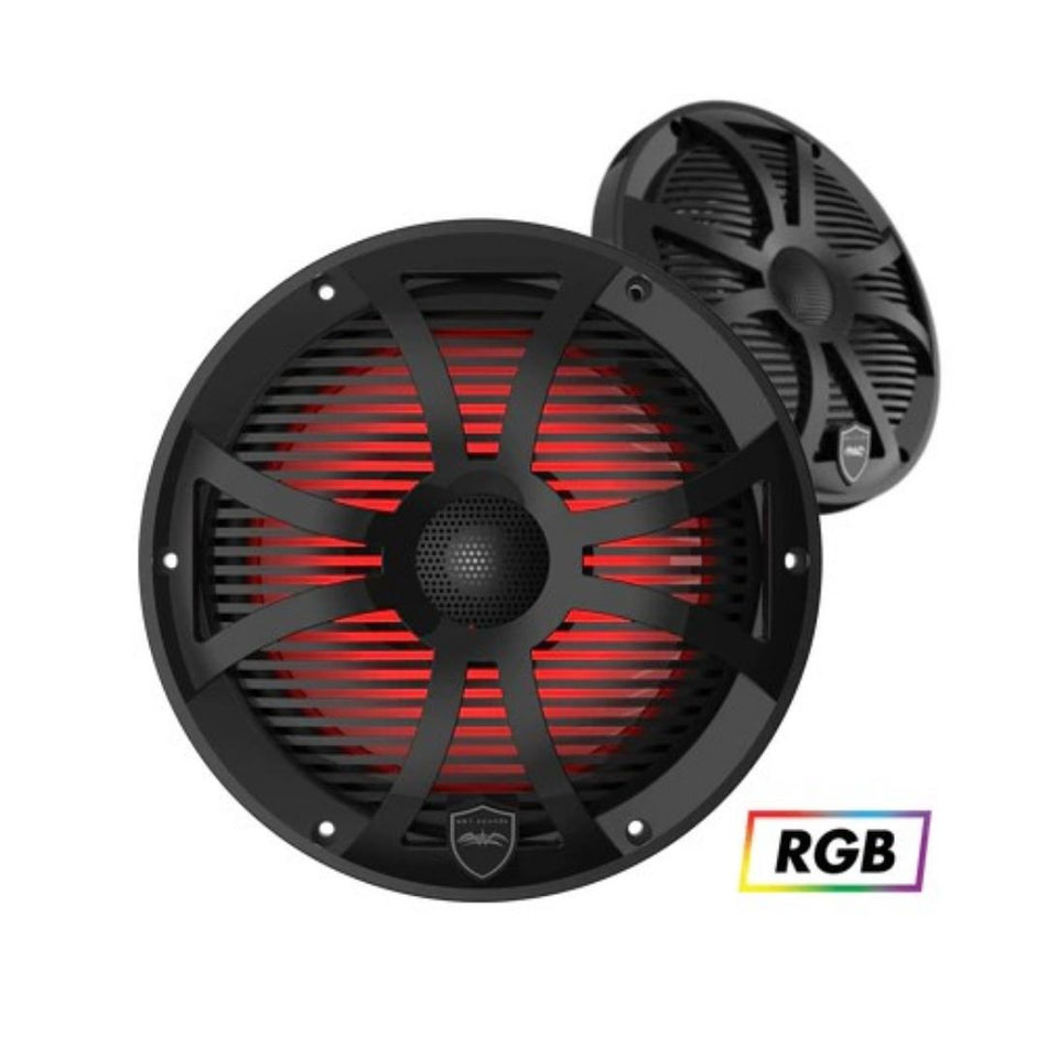 Wet Sounds REVO 8 SW-B GRILL, Black SW Closed Style Grill for the REVO 8" Subwoofer
