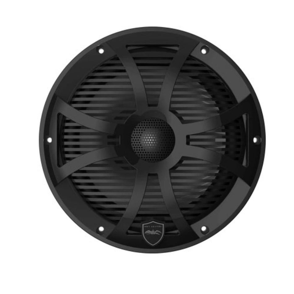 Wet Sounds REVO 8 XS-B-SS GRILL, Black w/ Stainless XS Open Style Grill for the REVO 8" Subwoofer