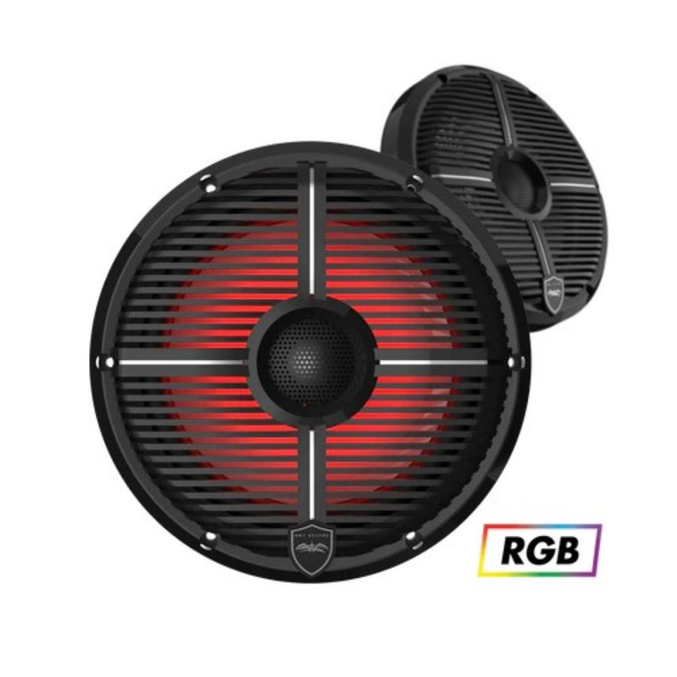 Wet Sounds REVO 8 XW-B GRILL, Black XW Closed Style Grill for the REVO 8" Subwoofer