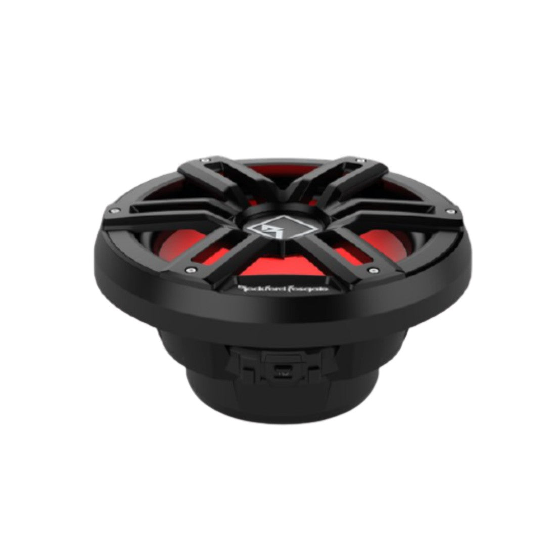 Rockford Fosgate M2D2-12SB, M2 Series 12" Dual 2 Ohm Voice Coil Color Optixª Marine Subwoofer - Black