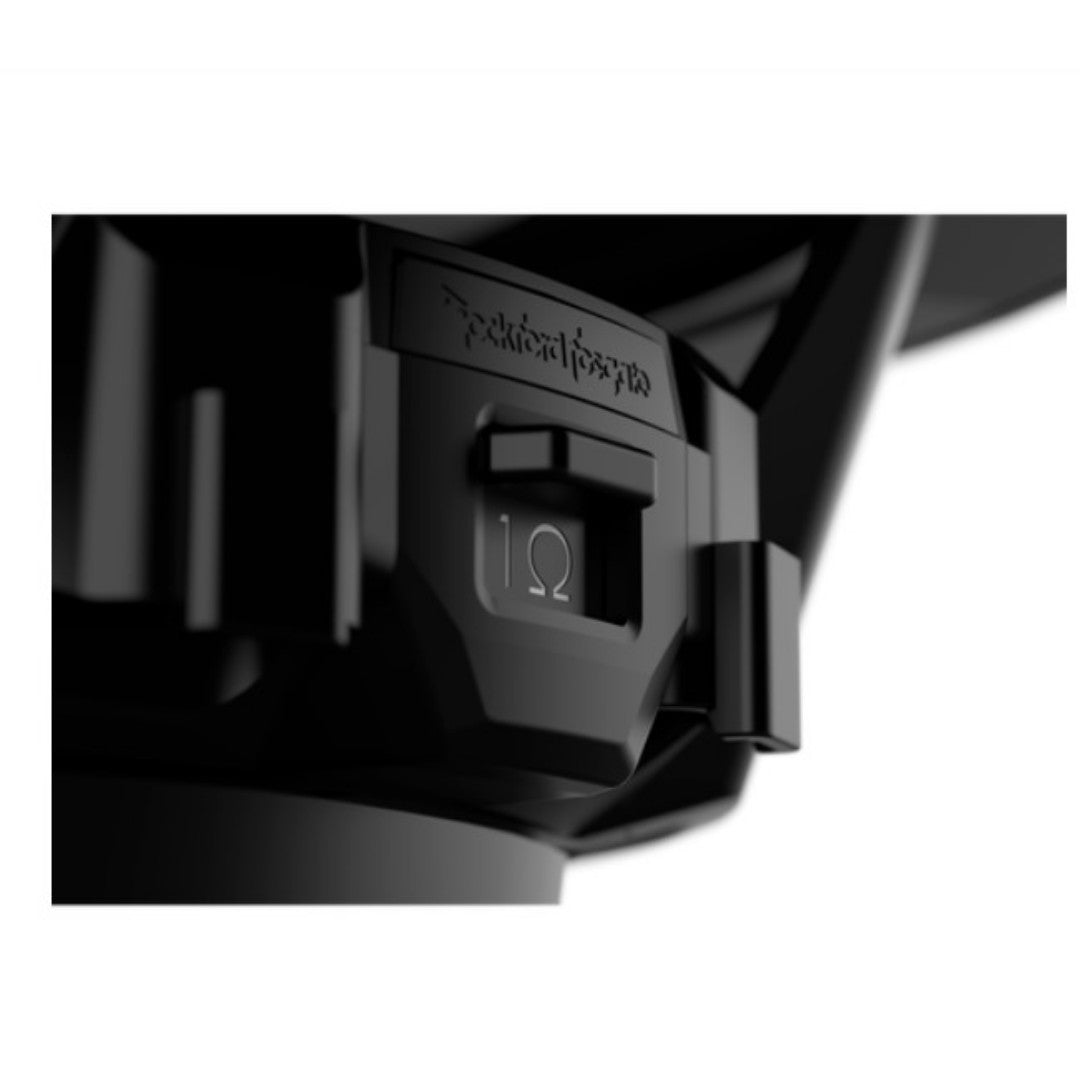 Rockford Fosgate M2D2-12SB, M2 Series 12" Dual 2 Ohm Voice Coil Color Optixª Marine Subwoofer - Black