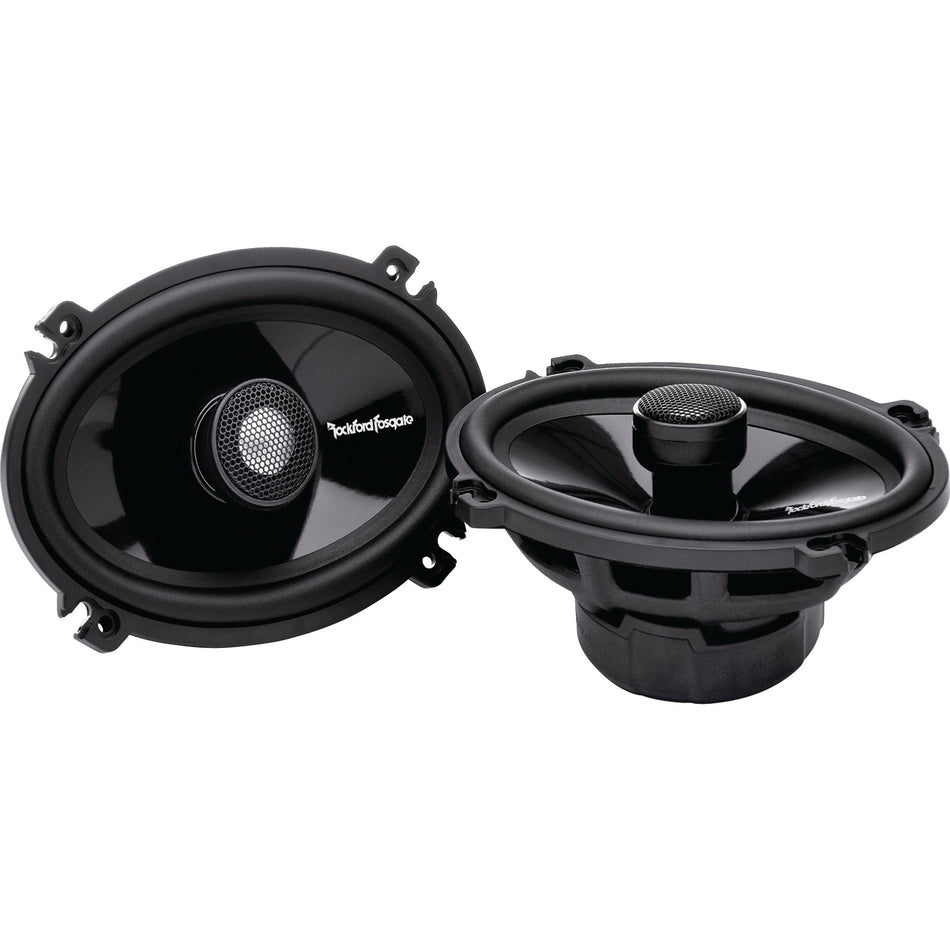 Rockford Fosgate T1462, Power 4X6" Full Range 2-Way Coaxial Car Speakers, 90W