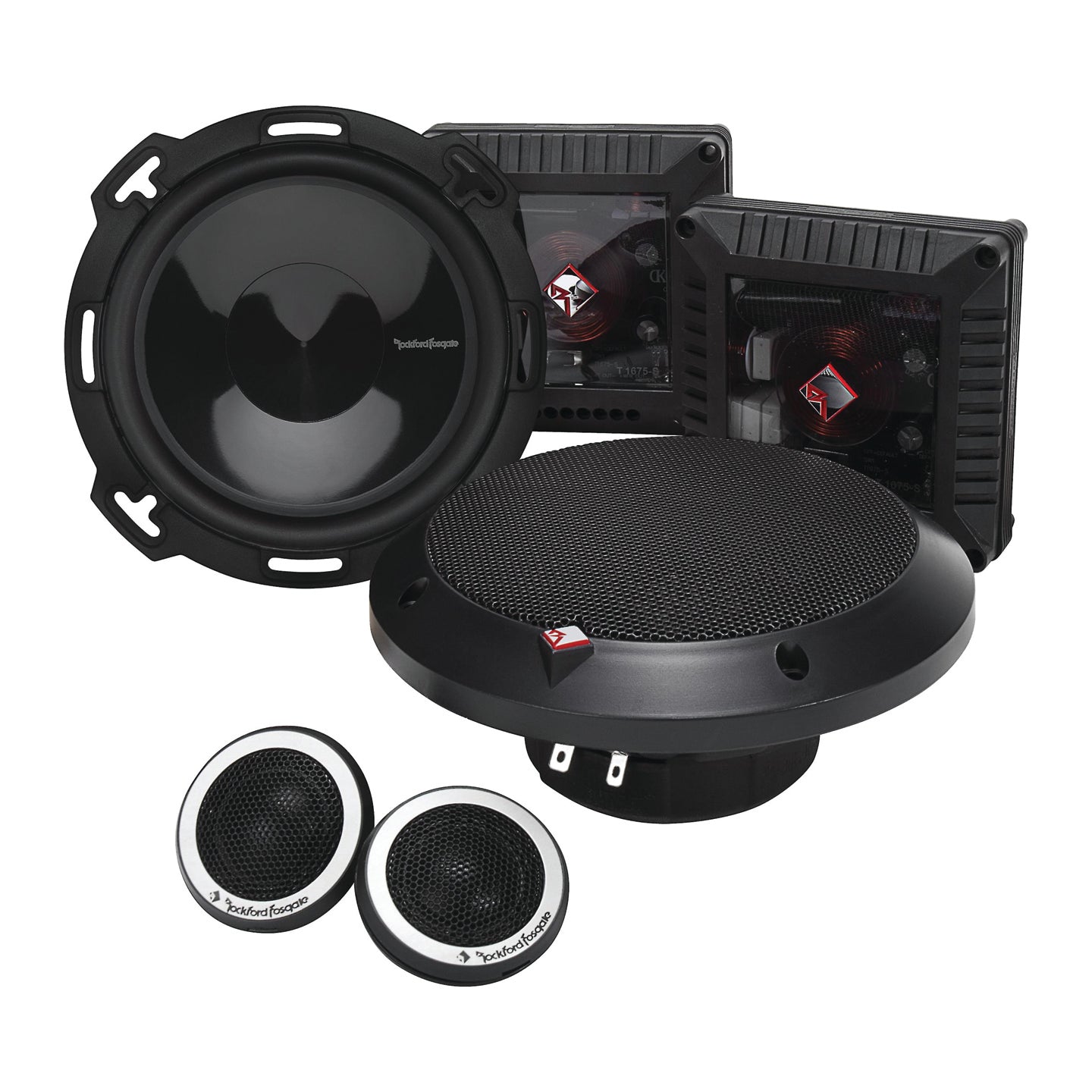 Rockford Fosgate T16-S, Power 6" 2-Way Component Speakers, 160W