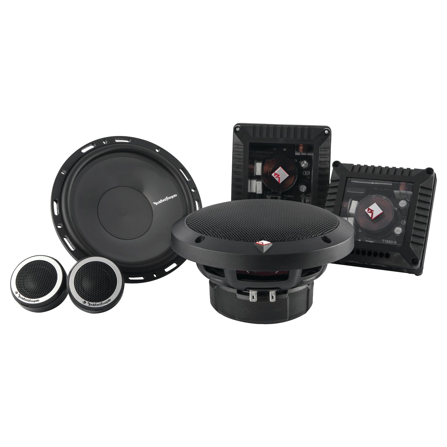 Rockford Fosgate T1650-S, Power 6.5" 2-Way Component Speakers, 160W