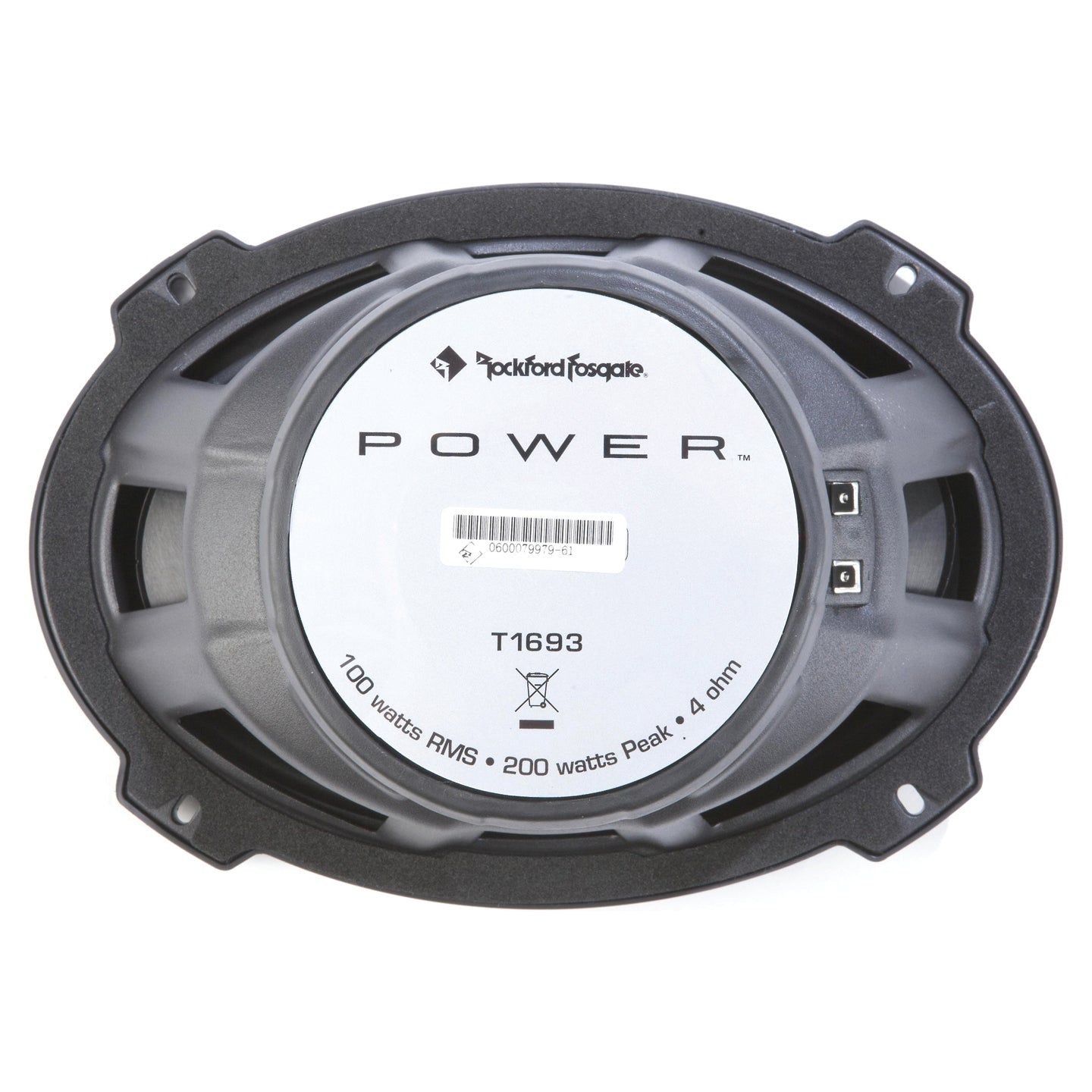 Rockford Fosgate T1693, Power 6X9" Full Range 3-Way Car Speakers, 200W