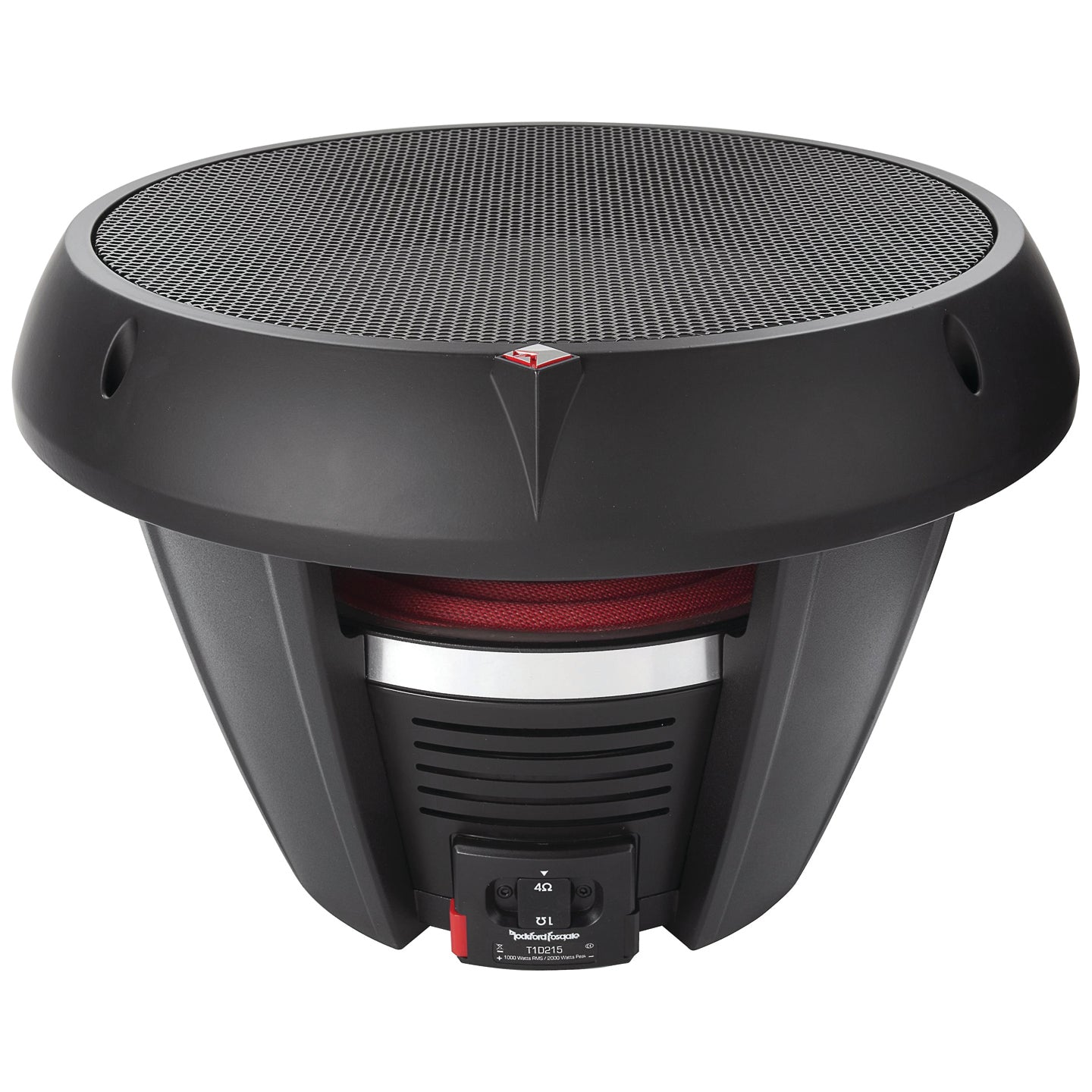 Rockford Fosgate T1D215, Power 15" 2 Ohm Dual Voice Coil Subwoofer - 2000W