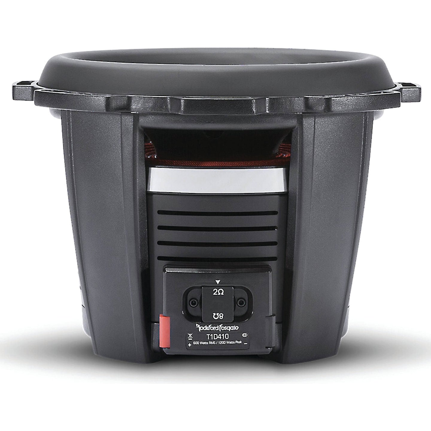 Rockford Fosgate T1D410, Power 10" 4 Ohm Dual Voice Coil Subwoofer - 1200W