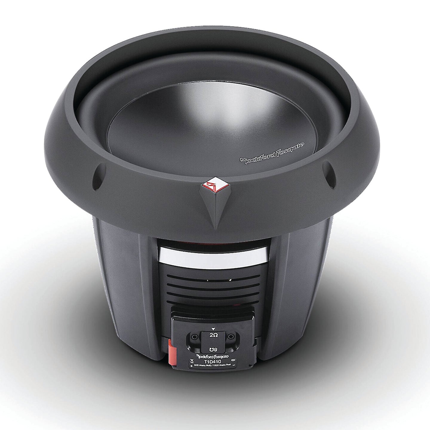 Rockford Fosgate T1D410, Power 10" 4 Ohm Dual Voice Coil Subwoofer - 1200W