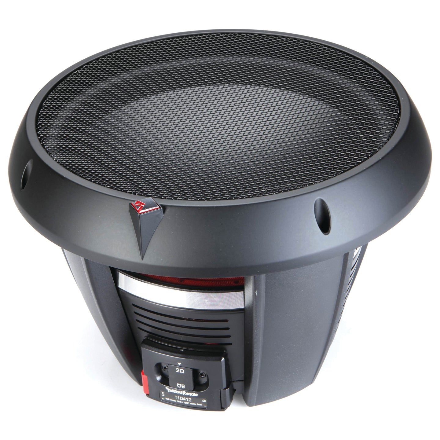 Rockford Fosgate T1D412, Power 12" 4 Ohm Dual Voice Coil Subwoofer - 1600W