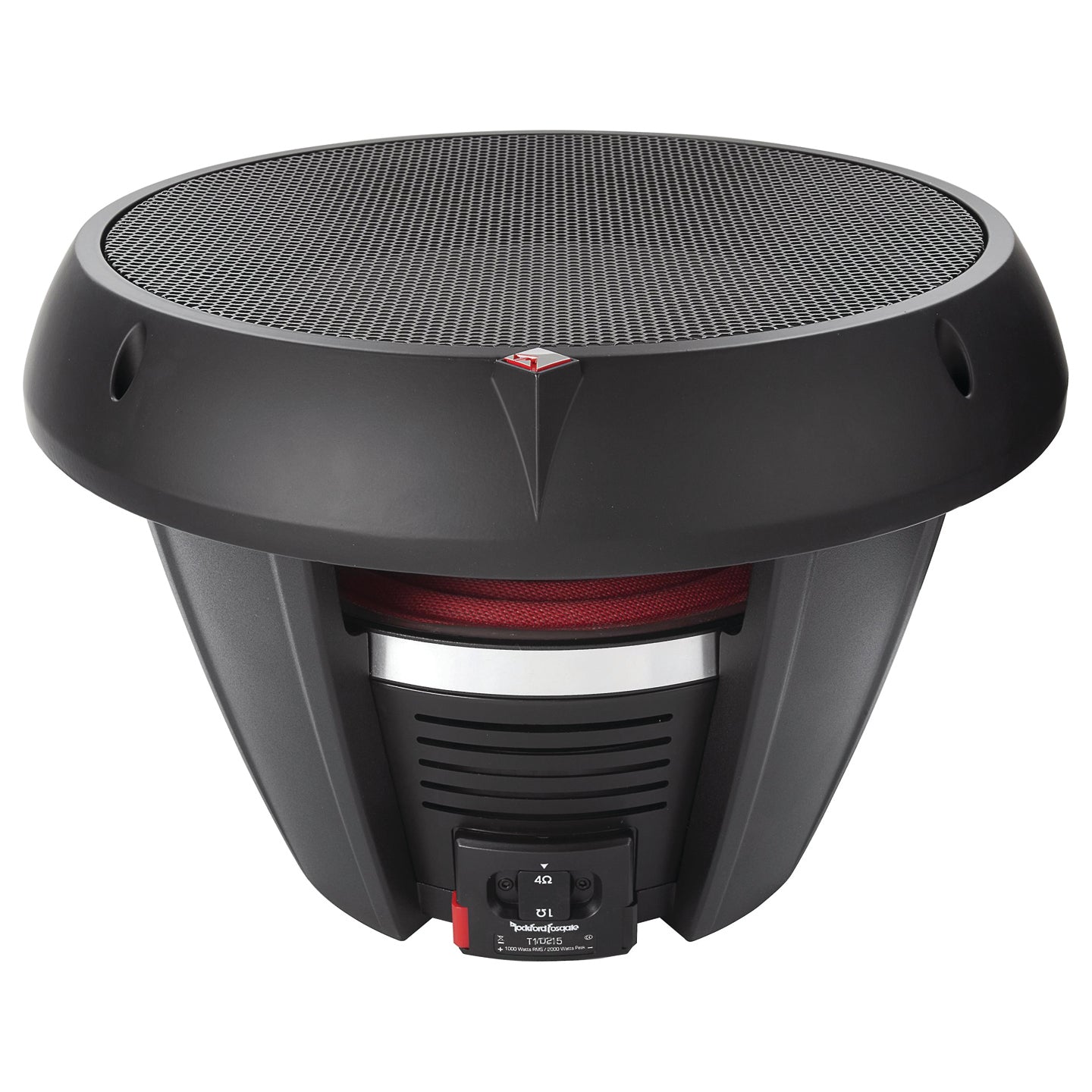 Rockford Fosgate T1D415, Power 15" 4 Ohm Dual Voice Coil Subwoofer - 2000W