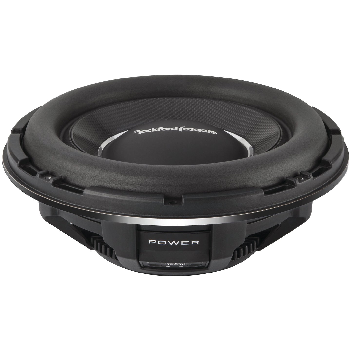 Rockford Fosgate T1S1-10, Power 10" 1 Ohm Single Voice Coil Slim Subwoofer - 1000W