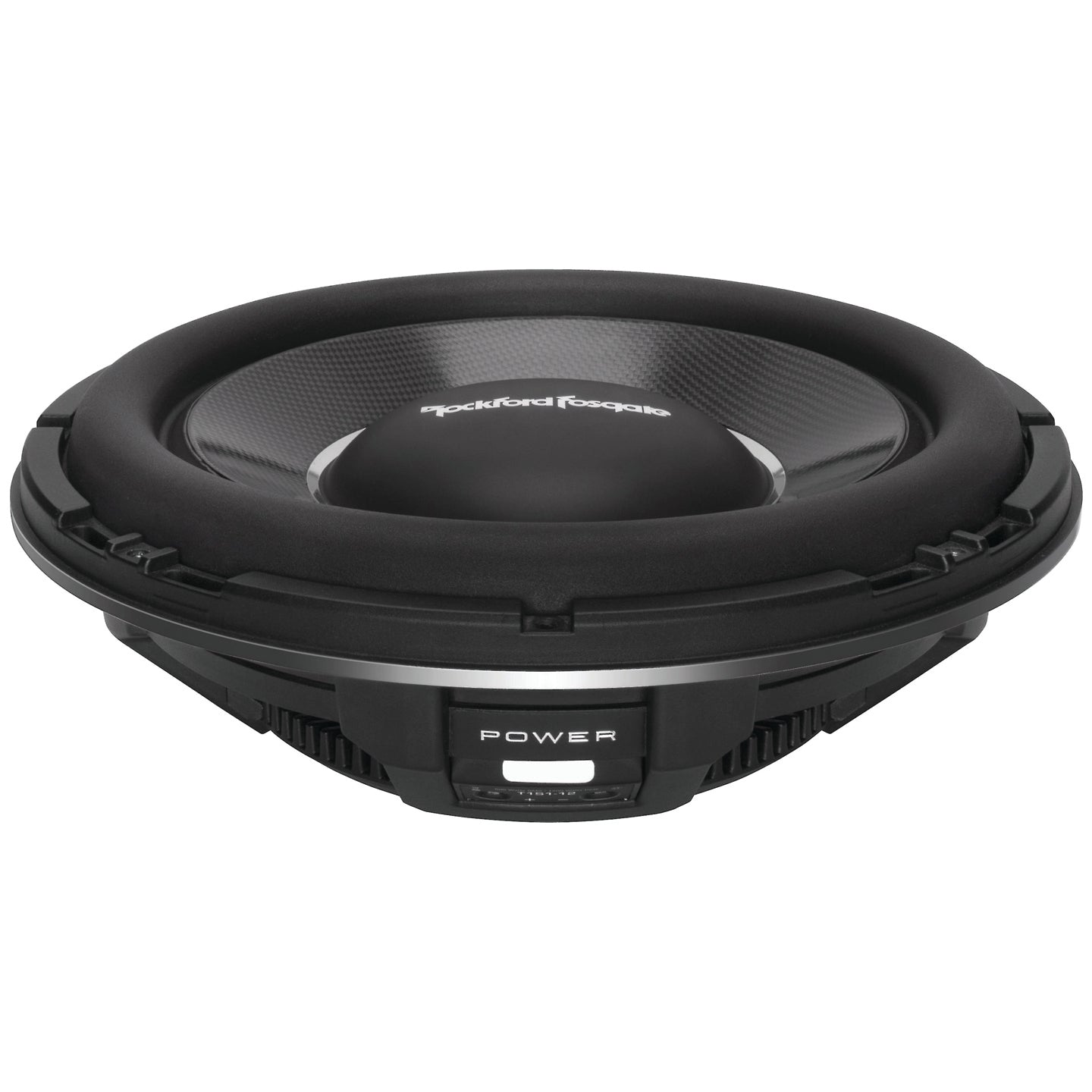 Rockford Fosgate T1S1-12, Power 12" 1 Ohm Single Voice Coil Slim Subwoofer - 1200W